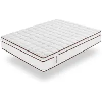 Moonia - Hybride pocketveringmatras, wit, 25 cm - 135x200 cm