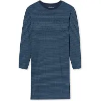 Schiesser Pyjama kort ' Comfort Essentials ' donkerblauw