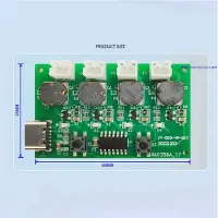 Torribaly 4X Vier- Bevochtiger Module Controlebord Verstuiver Driver Module, Set C