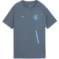 Puma Manchester City PUMATECH T-shirt met zakje, Blauw, Maat 9-10Y