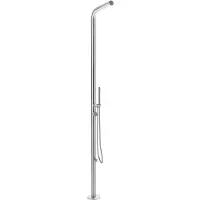 Beliani SORAPATA - Buitendouche - Zilver - RVS