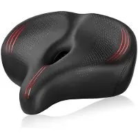 Typecat Extra Grote Comfortabele Fietsstoeltjes, Elektrische Fiets, Racefiets, Universeel Fit Fietsstoeltje Kussen voor Mannen en Vrouwen