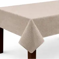 BC-Agentur Tafelkleed voor buiten, zacht schuim, 130x220 cm - Taupe