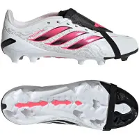 Adidas Predator League FT Gras Voetbalschoenen (FG) Kids Wit Zwart Roze