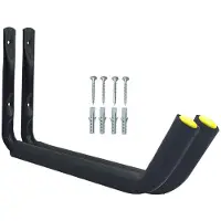 Kepptory 2 Stuks Kajak Opberghaken, Wandhanger, Wandrek voor Thuis, Kano, Kajak, Paddleboard