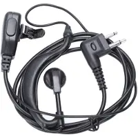 Tlily 2Pin Ptt-Hoofdtelefoon Oortelefoon voor Gp88 Gp68 Gp300 Gp88S Gp3688 Gp3188 Dep450 Ep450 Walkie Talkie