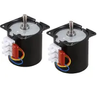 Torribaly 2X Synchronous Motor 15RPM 60KTYZ 220V 14W Permanent Magnet Synchronous Gear Motor Small Motor