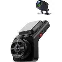 ISTOVO 4G LTE SIM Dashcam met Live Streaming App, Monitor op Afstand, Dubbele Lens, 4K+1080P, Achteruitrijcamera, Wifi, Autocamera en Recorder