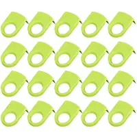 Torribaly Bier Snaps, Cocktailfles Clips, Flessenhouder Plastic Drinkclips, Glaswerk voor Verjaardagen, Bruiloften Groen