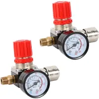Typecat 2X 1/4 Inch Pressure Reducer, EU Standard Pressure Regulator