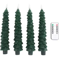 Tlily Simulatie Kaarslamp Paraffine Decoratie met Afstandsbediening Atmosfeer Modelleringslamp
