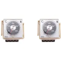 Typecat 2 STKS E5C2 Geleiderail Type Temperatuurregelaar 220 V 0 - 399 Digitale Display Pointer Schakelaar (B)