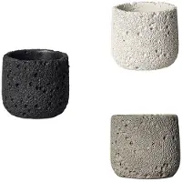 Tlily Cement Ruimte Textuur Aromatherapie Kaars Kop Diy Kaars Lege Kop Atmosfeer Container Ornamenten