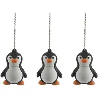 Torribaly 3X 16GB Nieuwigheid Schattige Babypinguïn USB 2.0 Flash Drive Data Memory Stick-Apparaat - Zwart en Wit