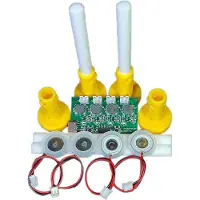 Tlily Bevochtigingsmodule met Vier Sprays Bevochtigingsbesturingskaart Verstuiverstuurkaart Bevochtigingsmodule met Vier Sprays, Set D