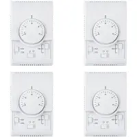 Typecat 4X MT01 220VAC Kamer Mechanische Thermostaat Airconditioner Fan Coil Thermostaat Temperatuurregelaar Warm