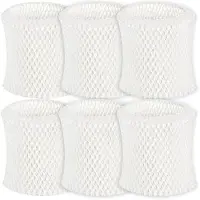 Tlily Vervangingsfilter voor Luchtbevochtiger voor Nachtkastje en Kinderkamer, 6-Pack Luchtbevochtiger-Vervangingsfilters