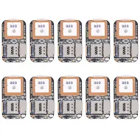 ISTOVO 10X Super GPS Tracker GSM AGPS Wifi LBS Locator Gratis Web APP Tracking Voice Recorder ZX303 PCBA Binnen 87HE