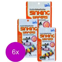 Hikari Sinking Wafers - Vissenvoer - 6 x 50 g