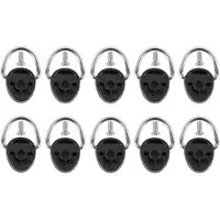 Typecat 10-PACK Metalen Bevestigingsankers D-Ringgesp voor Jimny JB64 JB74W 2019 2020 2021 Kofferbak Laadruimte