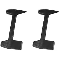 Torribaly 2X Hoogwaardig Stalen Hoefsmedengereedschap Hoefbuffer Klinktang voor Paardenverzorging Accessoire Paardengereedschap