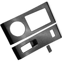 Typecat Autoconsoles Versnellingspookpaneel Trim Cover voor Outlander 2022 2023 LHD Centrale Controle Frame Decor Sticker