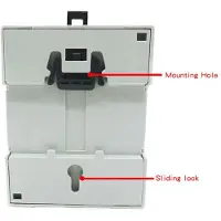 Typecat 3X voor Raspberry Pi 4 Model B ABS Case Witte Behuizing Beschermhoes Behuizing voor Raspberry Pi 4B