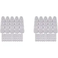 Typecat 120 Stuks voor PT-31 JG-40 WSD-LG40 Plasmasnijder Verbruiksartikelen Alumina Keramiek Schild Cup 18204 & Gas Ring 18785