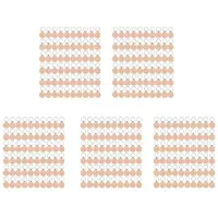 Typecat 300 Stks Blank Ronde Houten Sleutelhanger DIY Hout Sleutelhangers Sleutel Tags Kan Graveren DIY Geschenken