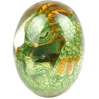 Tlily Lava Draak Ei Hars Standbeeld Sier Dinosaurus Eieren Sculptuur Edelsteen Souvenir Home Decor Collectie Kid Gift Toy B