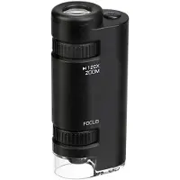 Kepptory Pocket Digitale Microscoop 60x-120x met AAA-Batterij, Compacte Microscoop voor Wetenschappelijk Leren voor Studenten