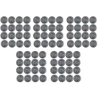 Typecat 80 PCS Stainless Steel Sponges Scrubbers, Utensil Scrubber Scouring Pads for Removing Rust Dirty Cookware Cleaner