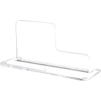 Torribaly Universele Mobiele Telefoon Desktop Houder Basis Acryl Headset Desktop Basis voor TWS Draadloze Headset Transparant