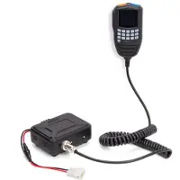 Typecat KT-WP12 Auto Walkie Talkie VHF UHF Dual Band Handmicrofoon Display en Bediening Scrambler Mobiele Radio