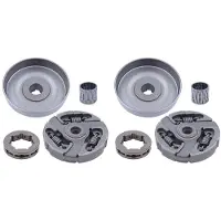 Typecat 2X 3/8-7T Koppeling Trommelvelg Tandwiellagerset voor 3120 394XP 395XP 3120XP Jonsered 2094 2095 Kettingzaag 503701501