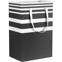 Torribaly 75L Wasmandtas, Waterdichte Wasmanden, Opvouwbare Wasmand met Verlengde Handvatten voor Kledingspeelgoed, B