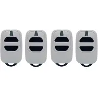 Typecat 4 Stuks Garagedeur Afstandsbediening met 2 Sleutels, 433,92 MHz Rolling Code voor DEA GT2 GT4 GTI2 GTI4 -Serie Handzender