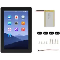Semoic 8 Inch ESP32-P4-WIFI6 Ontwikkelingsbord met IPS Capacitief Touchscreen TFT LCD-Scherm en Camerabatterij