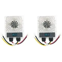 Typecat 2X 600W Step-Down MPPT-Zonnelaadregelaar met 10-30V/17-85V Uitgang, Intelligente Zonnetemperatuurlaadregelaar