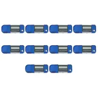 Typecat 10X Mp3-Speler 4GB U Disk-Muziekspeler Ondersteunt Vervangbare AAA-Batterij, Opname (Blauw)