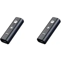Typecat 2X 5.0-Ontvanger voor 3,5 mm-Aansluiting Oortelefoon Draadloze Audio-Adapter AUX-Muziekzender voor Hoofdtelefoon Autoluidspreker
