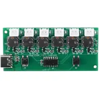 Semoic Type-C USB -Luchtbevochtiger DIY-Kits Mist Maker en Driver Printplaat 6 Fogger Verstuivingsfilm Verstuiverblad (A)