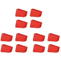 Typecat 12-Delige Laddervoethoezen Veelzijdige Ladderbeenhoezen Antislipladderpads Rubberen Voetkussen Isolerende Voethoes
