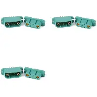 Torribaly 3X VTOL MPX-Connector 9+2 met Mannelijke en Vrouwelijke Voeding, Draagbare, Dubbele Vaste Vleugel, Snelontgrendelingsstekker voor RC UAV-Vliegtuigen