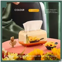 Jojomino Luxe Gouden Tissue Dozen Opslag Servethouder Papier Case Organizer Ornament Desktop