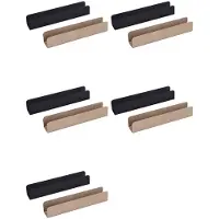 Torribaly 10 Stuks Koekjesvormpjes Rechthoek Koekjesvorm Antiaanbaklaag Koolstofstaal Koekjesvormpjes U-Vorm Biscuit Cake Broodvorm
