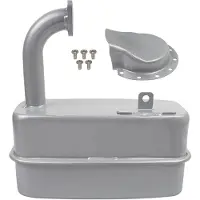 Exogio Tractoruitlaatdemper GY22156 GY21990 voor 107S X125 X145 D105 D110 E100 E110