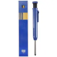 Tlily Lange Nosed Streak Lassers Potlood met 7 Stuks 2.8Mm Vullingen Ingebouwde Puntenslijper, voor Pijpfitter Lasser Stalen Constructie