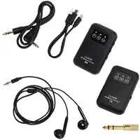 Torribaly Draadloos In-Ear Monitoringsysteem Podiumweergave 2.4G Hoofdtelefoon Oplaadbare Zender, Ontvangerondersteuning Stereo Mono