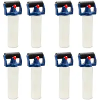 Torribaly 8 STKS Lijmapplicator Roller Dispenser PE Plastic Applicatorfles 8Oz Lijmfles voor Houtverwerking Schilderen Levering